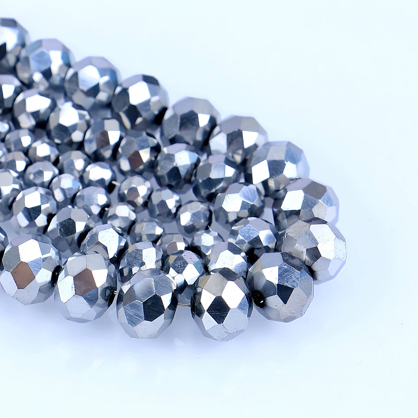 4-8mm crystal flat bead direct sale, wholesale