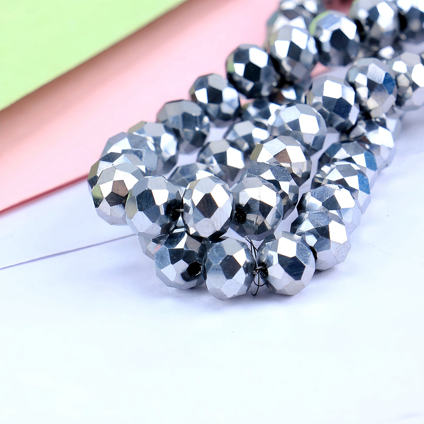 4-8mm crystal flat bead direct sale, wholesale