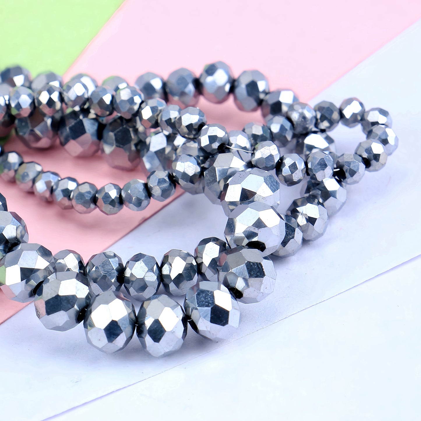 4-8mm crystal flat bead direct sale, wholesale