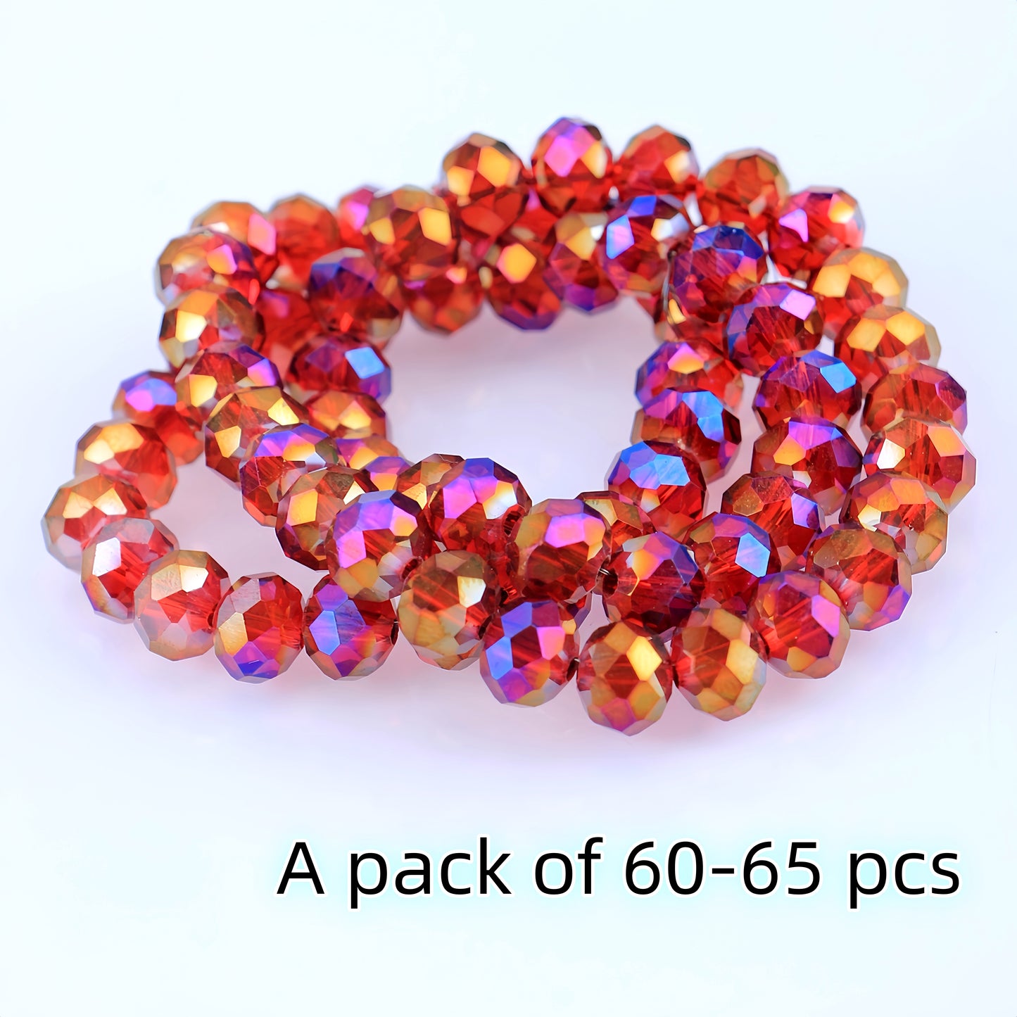 4-8mm crystal flat bead direct sale, wholesale