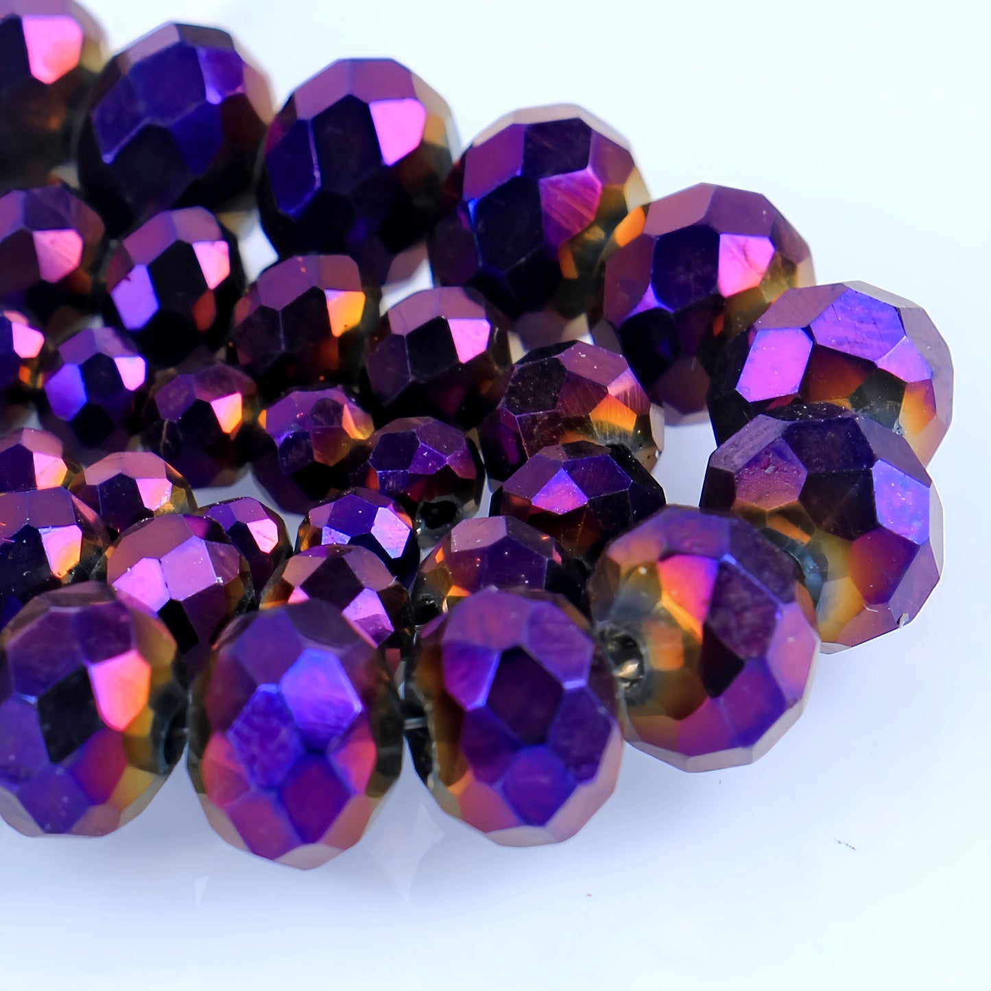 4-8mm crystal flat bead direct sale, wholesale